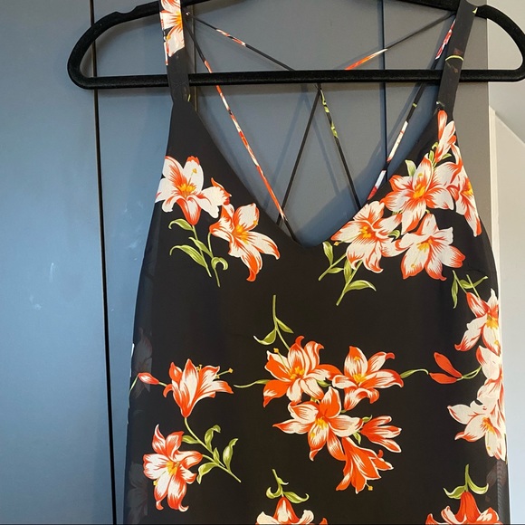 Floral Black Dress - Picture 3 of 6